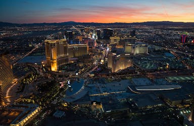 Neon Lights tour from Las Vegas
